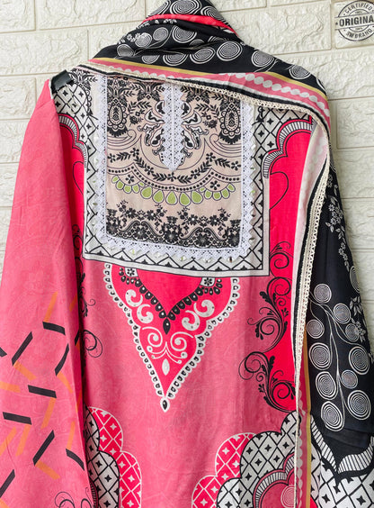 Unstitched Ethnic Suit