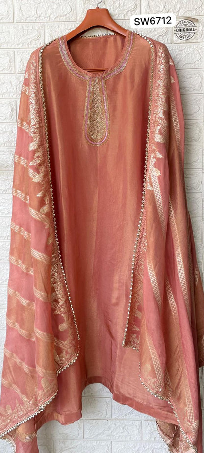 Pure Shimmer Silk Suit