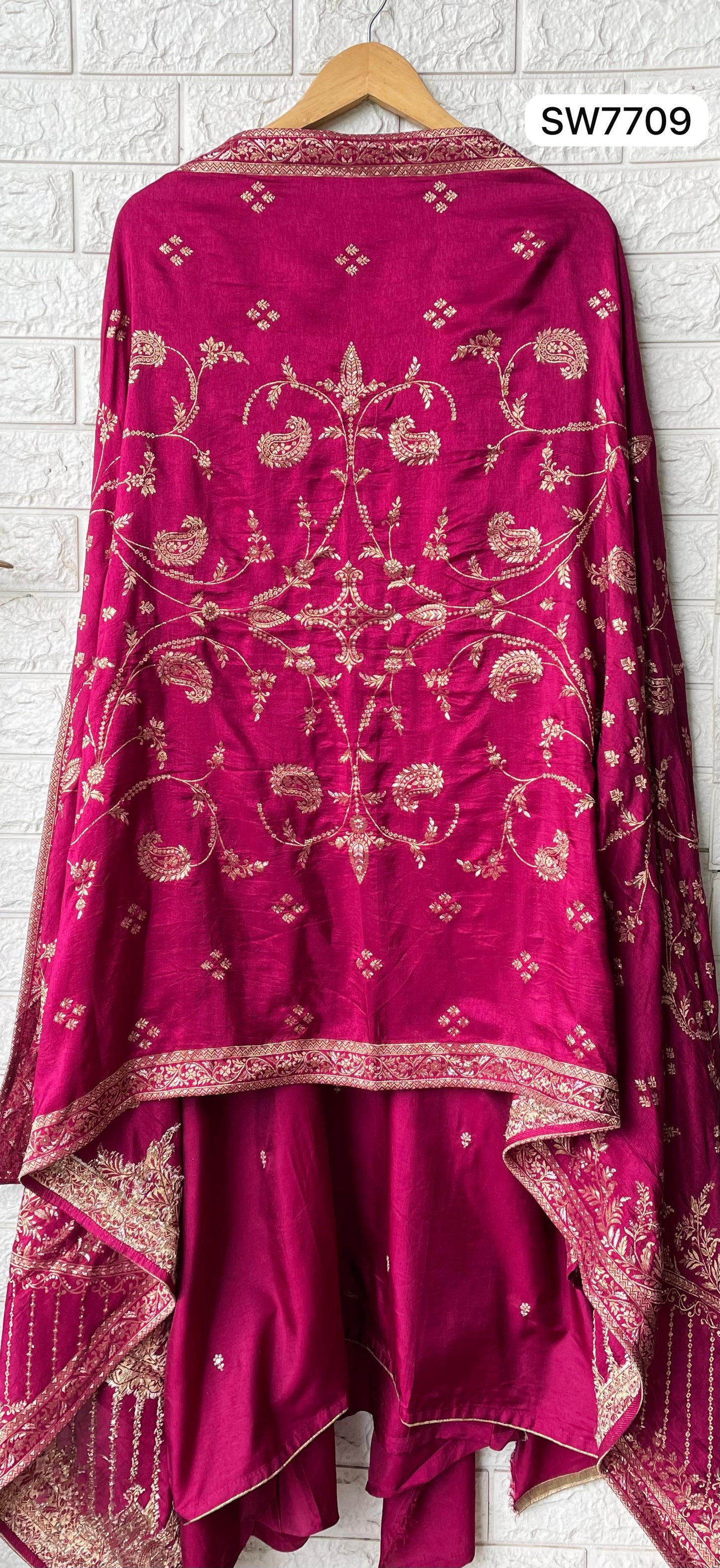 Russian Silk Unstitched Suit